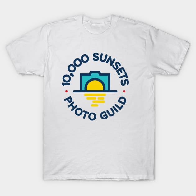 10,000 Sunsets Photo Guild T-Shirt by Gintron